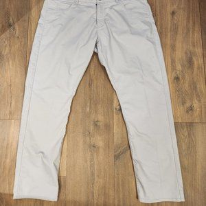 Nike Men's Slim Golf Trousers Light Grey Pants 34x32